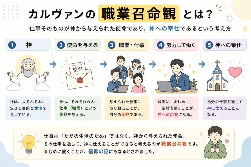 カルヴァンの職業召命観とは？