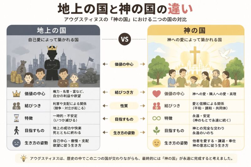 地上の国と神の国の違い